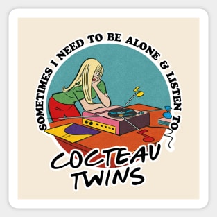 Cocteau Twins / Music Obsessive Fan Design Sticker